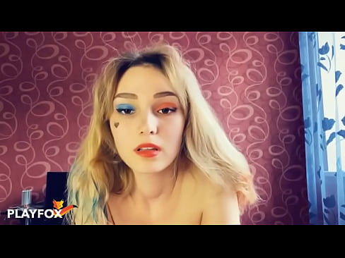 ❤️ Sehrli virtual reallıq eynəkləri mənə Harley Quinn ilə seks verdi ❤️❌ Porno bizdə